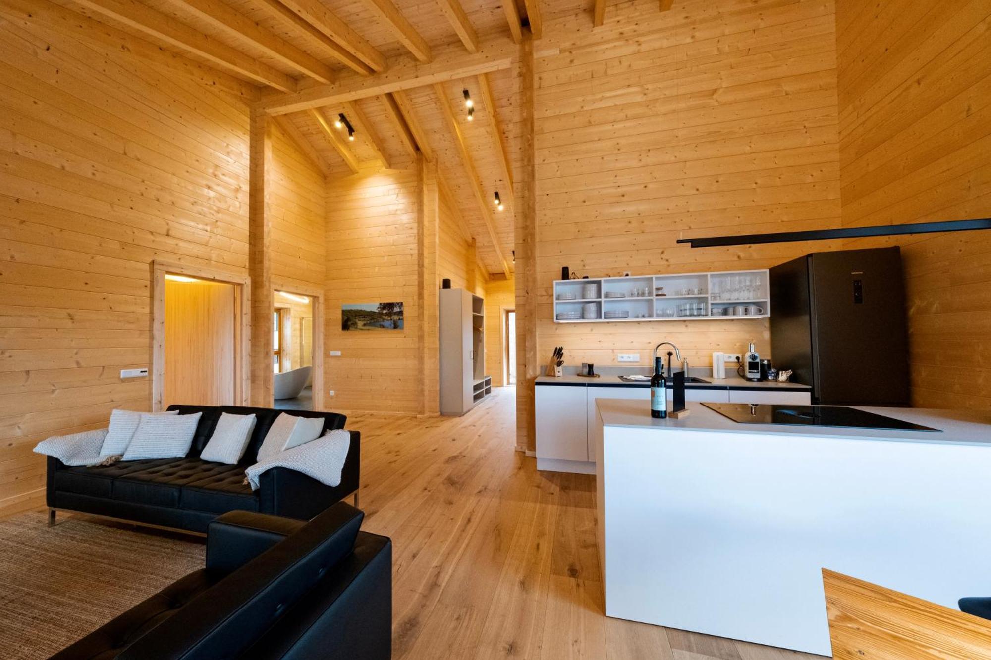 Netten Naturerlebnis Holz-Chalets داون المظهر الخارجي الصورة